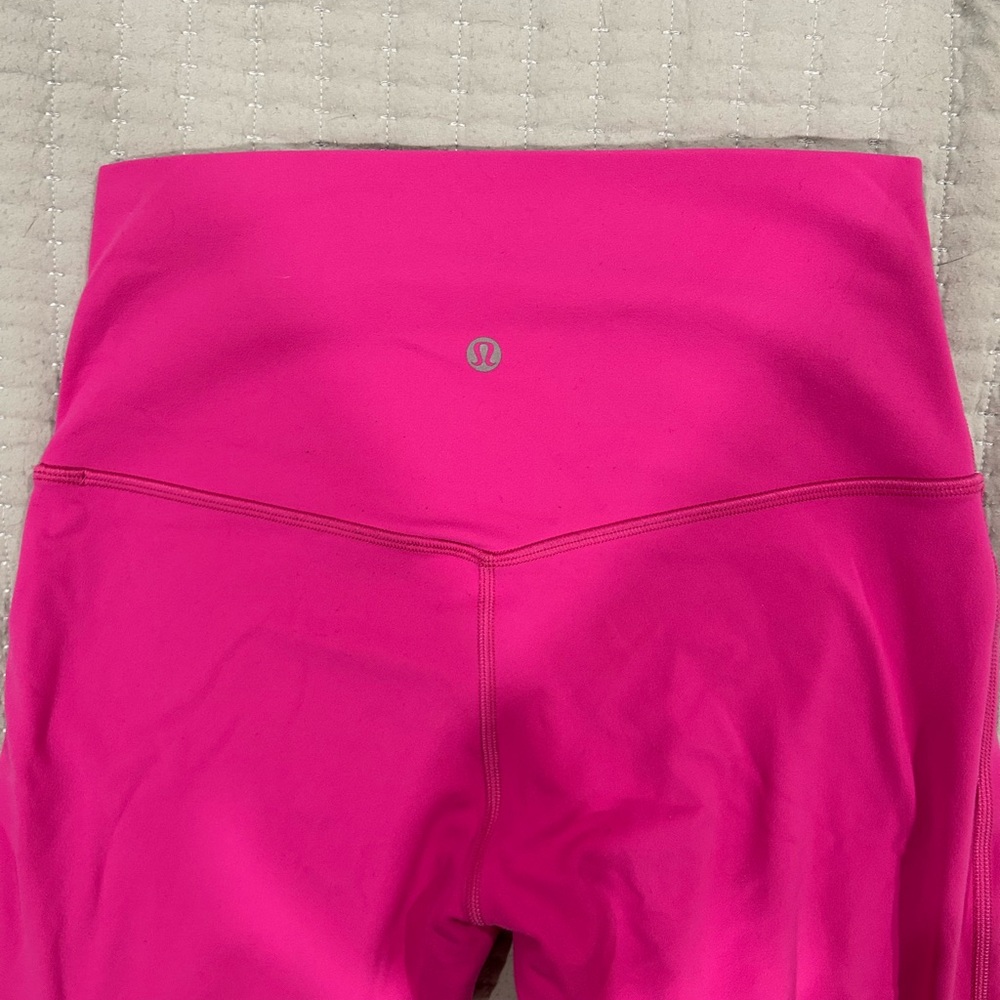 Lululemon Pink High-Waisted Leggings
